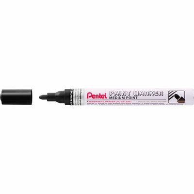 PAINT MARKER MED.POINT BLACK (PENMMP10A)