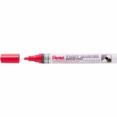 PAINT MARKER MED.POINT RED (PENMMP10B)