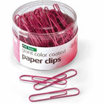 RIBBON PAPER CLIPS PINK (OIC08908)