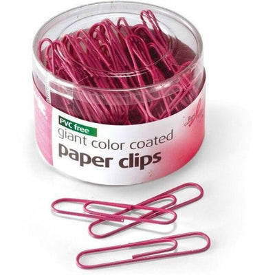 RIBBON PAPER CLIPS PINK (OIC08908)