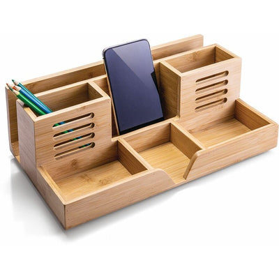 BAMBOO DESK ORGANZ.NAT.CLR (OIC71001)