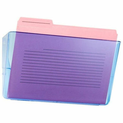 WALL FILE TRASPARENT BLUE (OIC23220)