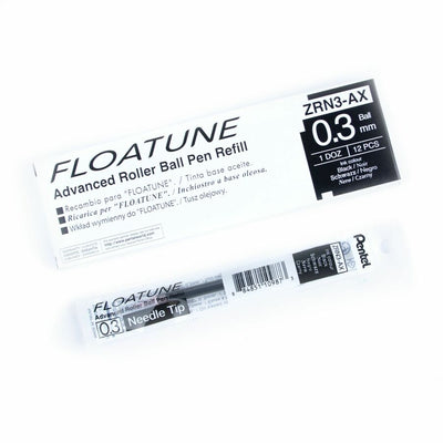 PEN FLOATUNE 0.3MM REFILL BK (PENZRN3A)