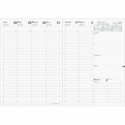 REFILL AGENDA EU0909 FRE. (QUO30001FQC)