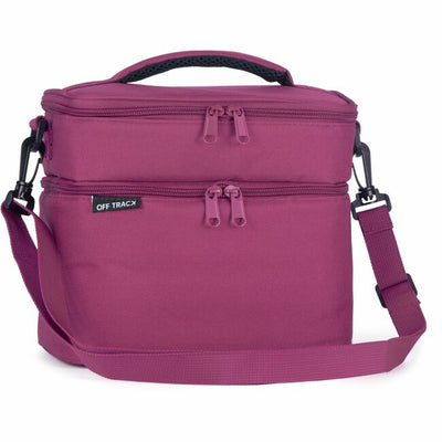 OFFTRACK DARK PINK LUNCH BOX (OFKF25350RB)