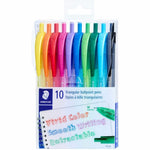 TRIANGULAR RET.BALLPOINT PENS (STD4230TB10A6)
