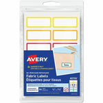 LABELS NO IRON RAINBOW BORDER (AVE40706)