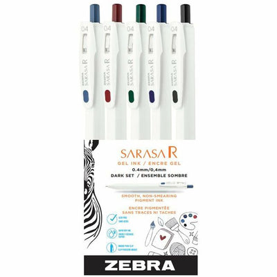 RETRAC.GEL PEN 0.5MM DARK (ZEB40515)