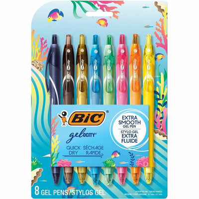 GELOCITY GEL PEN8 COL.0,7MM (BIC836757)