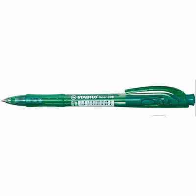 PEN BALLPONT LINER 308 GREEN (SWSS3036)