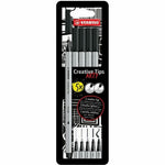 MARKER STABILO CREA.5TIPS BK (SWSS8705)