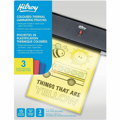 POUCH.LAM.3MIL LETTER COL (HLRWSM301116)