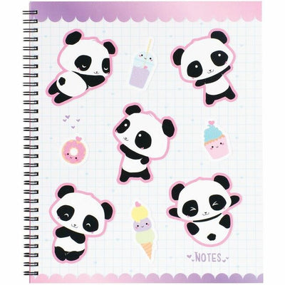 PANDA NOTEBOOK 160 PAGES (HLR590911)