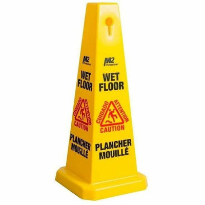 SAFETY SIGN YELLOW WET FLOOR (MTPWFC9020)
