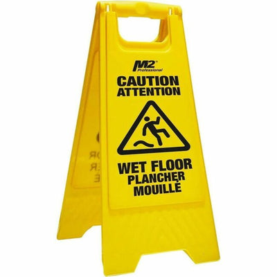 SAFETY SIGN YELLOW WET FLOOR (MTPWF8004)