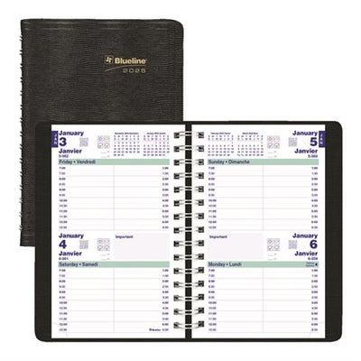 AGENDA 2D/P.SPI.BIL.8X5 BLACK (BLIC510481BT)