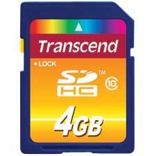 SDHC TRANS. MEMORY CARD  4GB  CARD (GBMTS4GSDHC10)