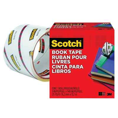 3M Scotch Book Transparent Tape (MMM845-72)