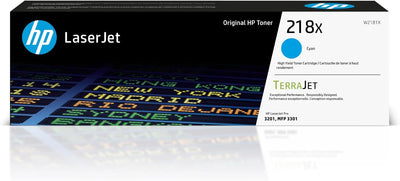 HP 218X Cyn LaserJet Toner Cartridge (HEWW2181X)