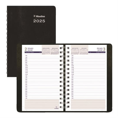 AGENDA 1D/P DURAGL.8X5 BIL.BK (BLIC210-21BT)