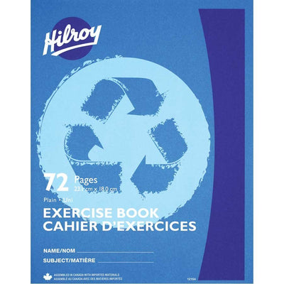 Hilroy Recycled Stitchbook, 72 pages, Plain Paper (HLR12154R)