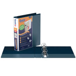 Q-FIT 1.5'' D-RING NAVY VIEW BINDER (RGO870272)