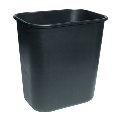 Rubbermaid 2956 Deskside Medium Wastebasket (RUB295600BLA)