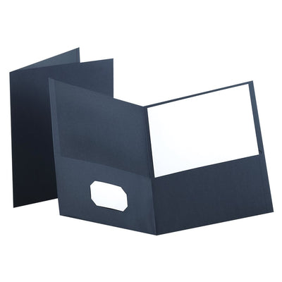 2 POCK.BLUE REPORT COVER (OXF67502)