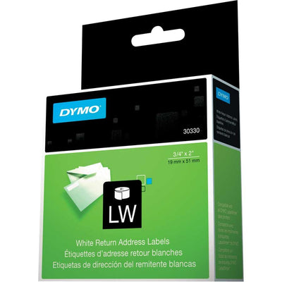 Dymo LW Return Address Labels 3/4" x 2" (DYM30330)