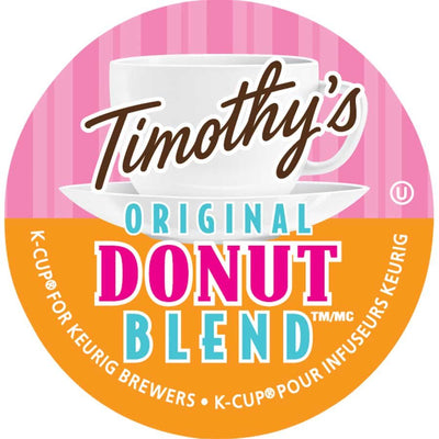 TIMITHY'S MILD ORIG.DONUT BLEND COF. KCU (KEU96-06782)
