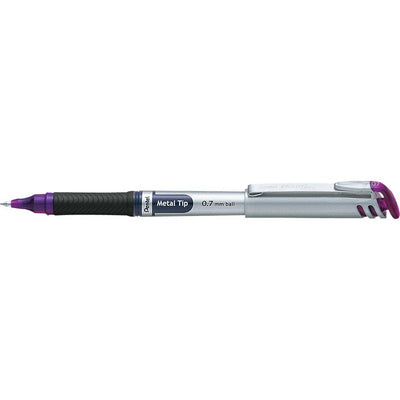 Pentel EnerGel Pearl Retractable Liquid Gel Pens (PENBL77BP2-V)