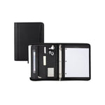 WRIT.CSE S-LEAT.ZIP10X13"BK (BUGWRC1512BLK)