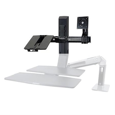 Ergotron WorkFit Multi Component Mount for Workstation, Notebook - Black (ERG97-617)
