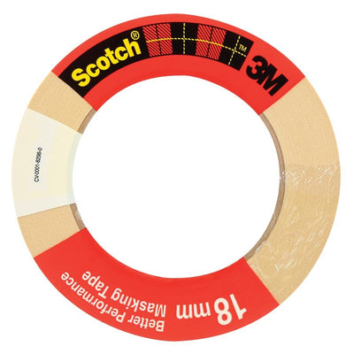 MASKING TAPE 18mm X 55m NAT. (MMM2308-18X55)