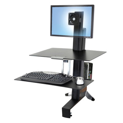 Ergotron Workfit-S, Single Ld With Worksurface+ (ERG33-350-200)