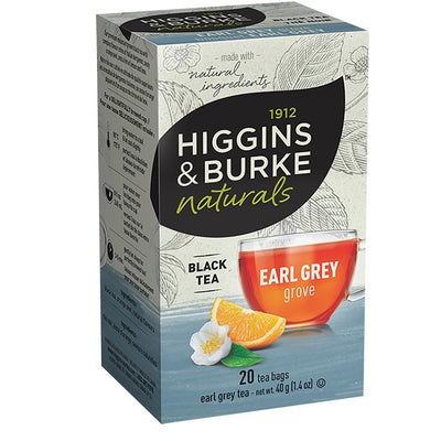 Higgins & Burke Naturals Earl Grey Black Tea Bags Black Tea (HBT3030371)