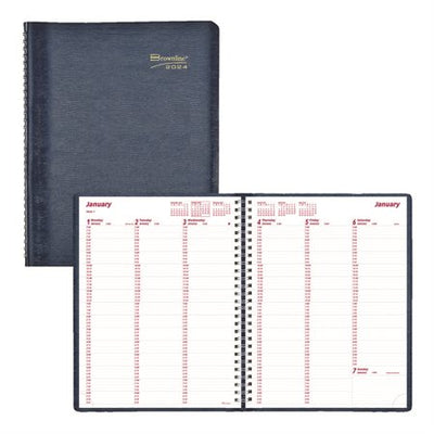 Brownline Essential Weekly Planner, 11" x 8-1/2" , English, Blue (BLICB950-BL)
