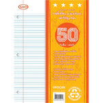 WRITING P.IINT/DOT.PERF.8,5X11 50S. (GCIG15)