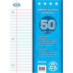 WRITING P.INTER/PERF.8,5X11 50S. (GCIG25)