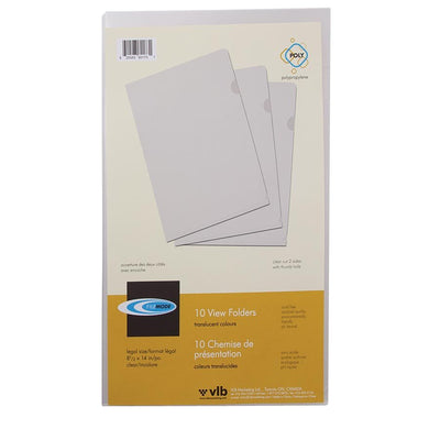 POLY.PROTECT.FOLDER LEG.CLEAR (VLB60173)