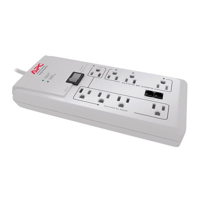 APC by Schneider Electric SurgeArrest Home/Office P8GT 8-Outlets Surge Suppressor (APWP8GT)