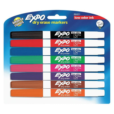 MARKERS DRY ERASE ASS. (SAN86601)