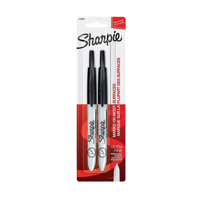 Sharpie Retractable Ultra-Fine Point Permanent Markers (SAN1735801)