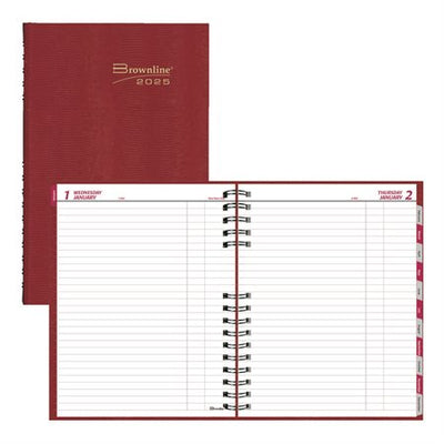 JOURNAL DAILY 10X7 7/8 ENGL. RED (BLIC550C-RED)