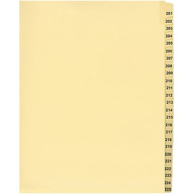 INDEX LITIG.LET.BUFF 201-225 (DAVB12008)