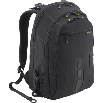 Targus Spruce EcoSmart TBB013US Carrying Case (Backpack) for 15.6" to 16" Notebook - Black/Green  (TRGTBB013US)