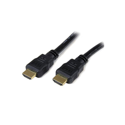 StarTech.com 12ft/3.7m HDMI Cable, 4K High Speed HDMI Cable with Ethernet, Ultra HD 4K 30Hz Video, HDMI 1.4 Cable/HDMI Monitor Cord, Black (STCHDMM12)