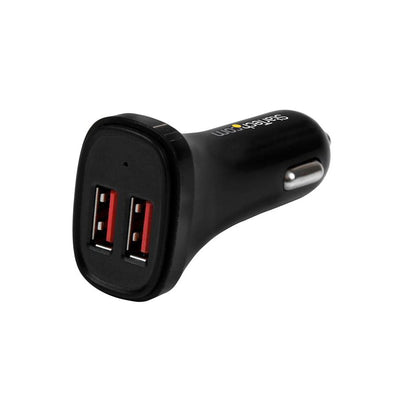 USB CAR CHARGER 24W/4,8A (STCUSB2PCARBKS)
