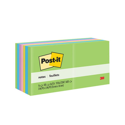 Post-it&reg; Plain Notes (MMM654-14AU)