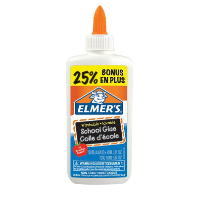 WHITE WASHABLE GLUE 120ml+30ml (EPI60308Q)